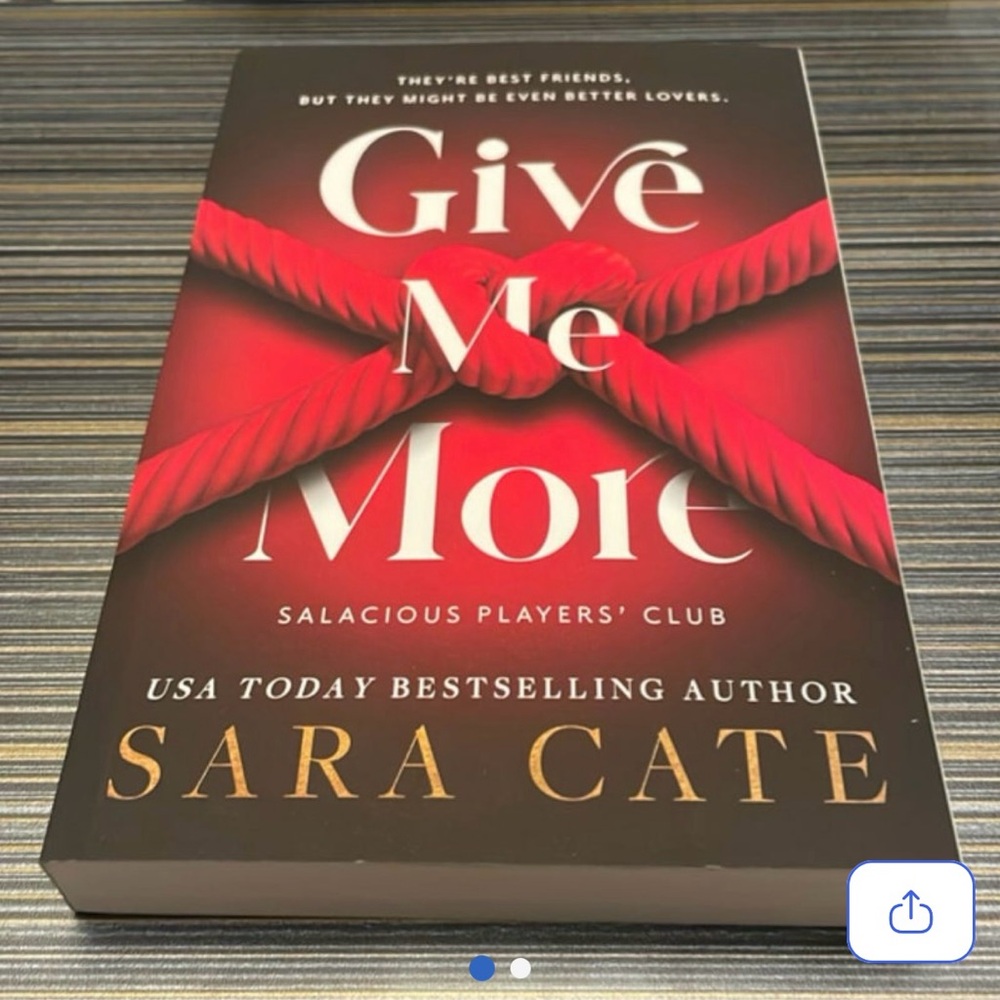 Give Me More by Sara Cate Book